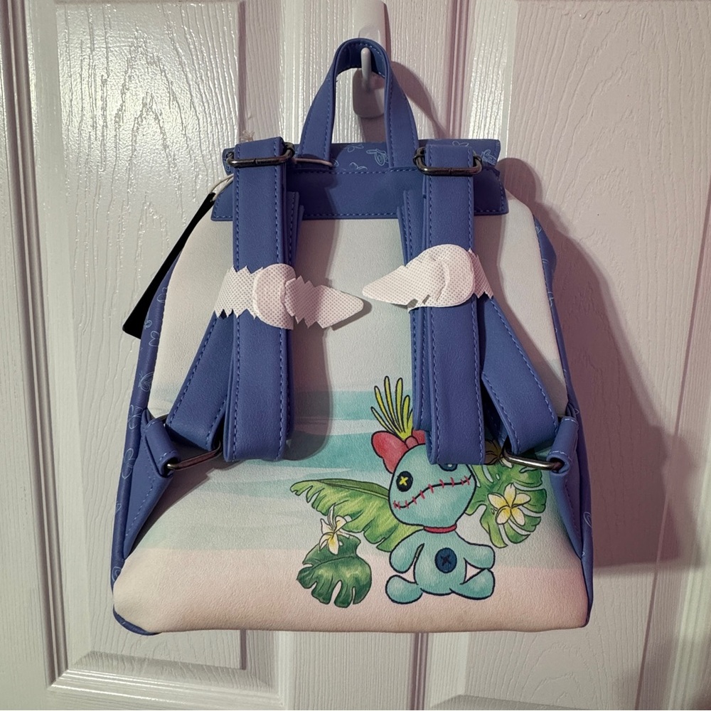 Disney Stitch Drawstring and Snap Backpack - Picture 3 of 8